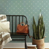 Cross Stitch Wallpaper Wallpaper Magnolia Home   