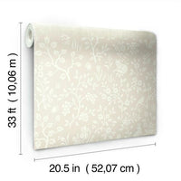 Fox & Hare Wallpaper Wallpaper Magnolia Home   