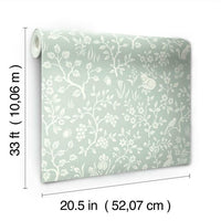 Fox & Hare Wallpaper Wallpaper Magnolia Home   