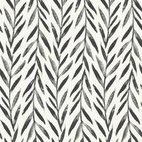 Willow Wallpaper Wallpaper Magnolia Home Double Roll Black 