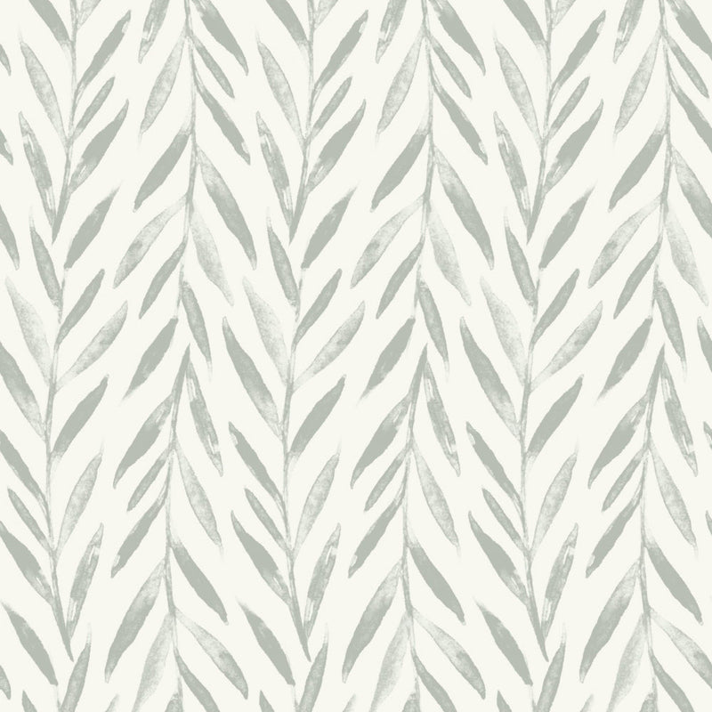 Willow Wallpaper Wallpaper Magnolia Home Double Roll Grey 