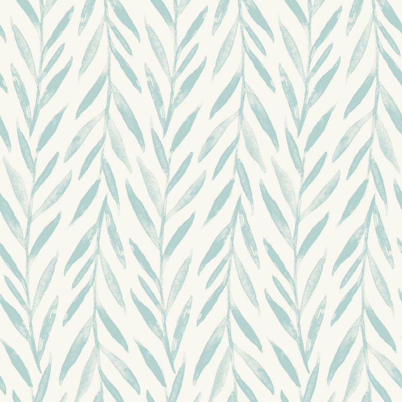 Willow Wallpaper Wallpaper Magnolia Home Double Roll Mariner Blue 