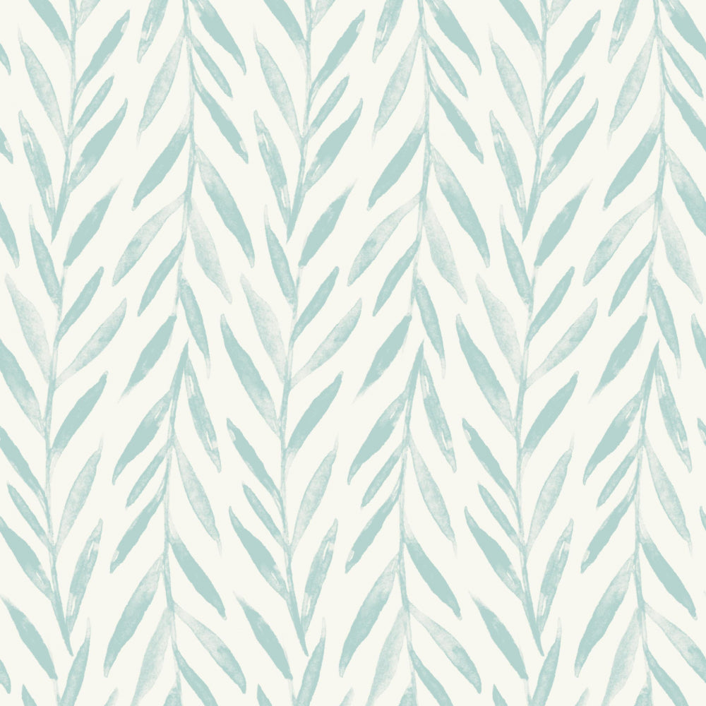 Willow Wallpaper Wallpaper Magnolia Home Double Roll Mariner Blue 