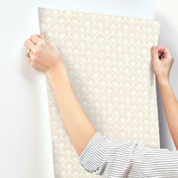 Stacked Scallops Wallpaper Wallpaper Magnolia Home   