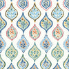 Marketplace Motif Wallpaper Wallpaper York Double Roll White/Multi 
