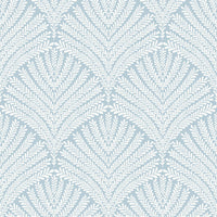 Beachcomber Wallpaper Wallpaper York Double Roll Blue/White 