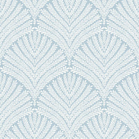 Beachcomber Wallpaper Wallpaper York Double Roll Blue/White 