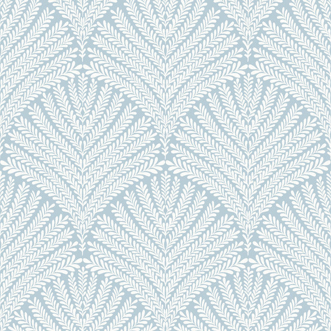 Beachcomber Wallpaper Wallpaper York Double Roll Blue/White 