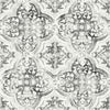 Quartet Wallpaper Wallpaper York Double Roll White/Black 