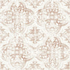 Quartet Wallpaper Wallpaper York Double Roll Neutral/Terracotta 