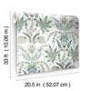 Seaside Jacobean Wallpaper Wallpaper York   