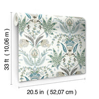 Seaside Jacobean Wallpaper Wallpaper York   