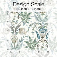 Seaside Jacobean Wallpaper Wallpaper York   