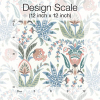 Seaside Jacobean Wallpaper Wallpaper York   