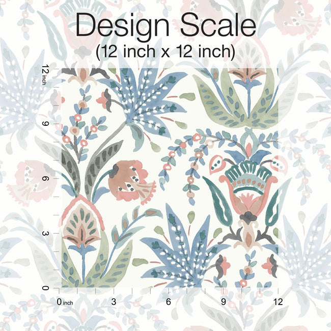 Seaside Jacobean Wallpaper Wallpaper York   