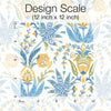 Seaside Jacobean Wallpaper Wallpaper York   