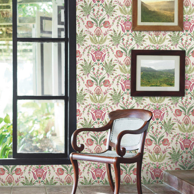Seaside Jacobean Wallpaper Wallpaper York   