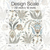 Seaside Jacobean Wallpaper Wallpaper York   