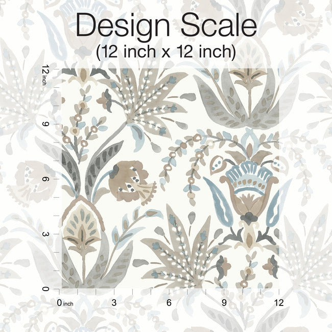 Seaside Jacobean Wallpaper Wallpaper York   