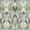 Malta Wallpaper Wallpaper York Double Roll Green/Glint 