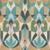 Malta Wallpaper Wallpaper York Double Roll Multi/Gold 