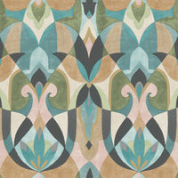 Malta Wallpaper Wallpaper York Double Roll Multi/Gold 