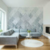 Diamond Parquet Wall Mural Wall Mural York   