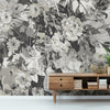Pop Floral Wall Mural Wall Mural York   