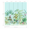 Tropical Panoramic Wall Mural Wall Mural York   