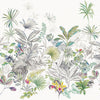 Tropical Study Mural Wall Mural York Wallcoverings Each White 
