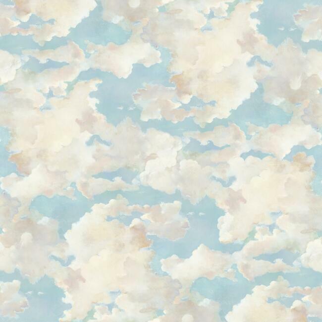 Cloud Over Wall Mural Wall Mural York Each Sky Blue 