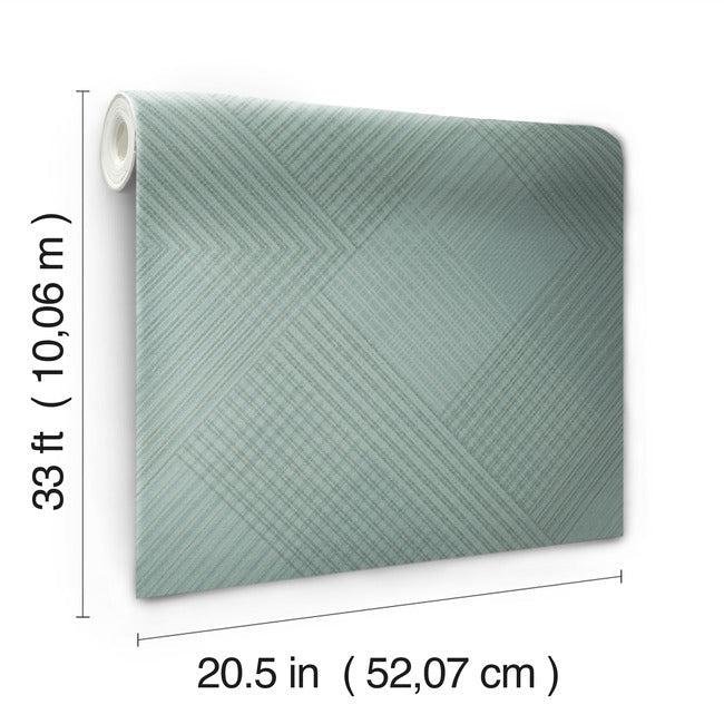 Scandia Plaid Wallpaper Wallpaper York   