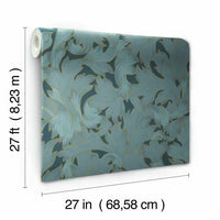 Acanthus Toss Wallpaper Wallpaper York   