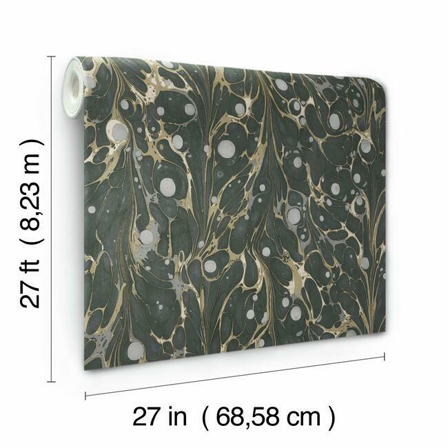 Marbled Endpaper Wallpaper Wallpaper York   