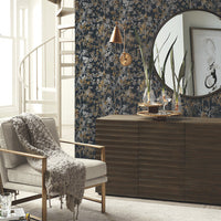 Shimmering Foliage Wallpaper Wallpaper Antonina Vella   