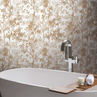Shimmering Foliage Wallpaper Wallpaper Antonina Vella   