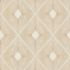 Harlowe Wallpaper Wallpaper Antonina Vella Double Roll White/Gold 
