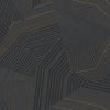 Dotted Maze Wallpaper Wallpaper York Wallcoverings Double Roll Black 
