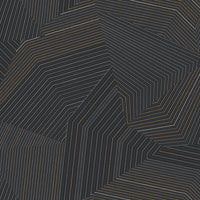Dotted Maze Wallpaper Wallpaper York Wallcoverings Double Roll Black 
