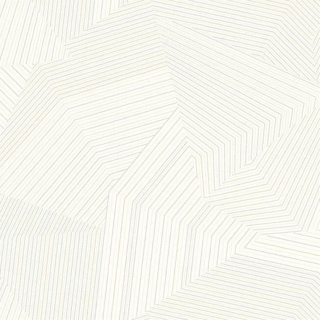 Dotted Maze Wallpaper Wallpaper York Wallcoverings Double Roll White 
