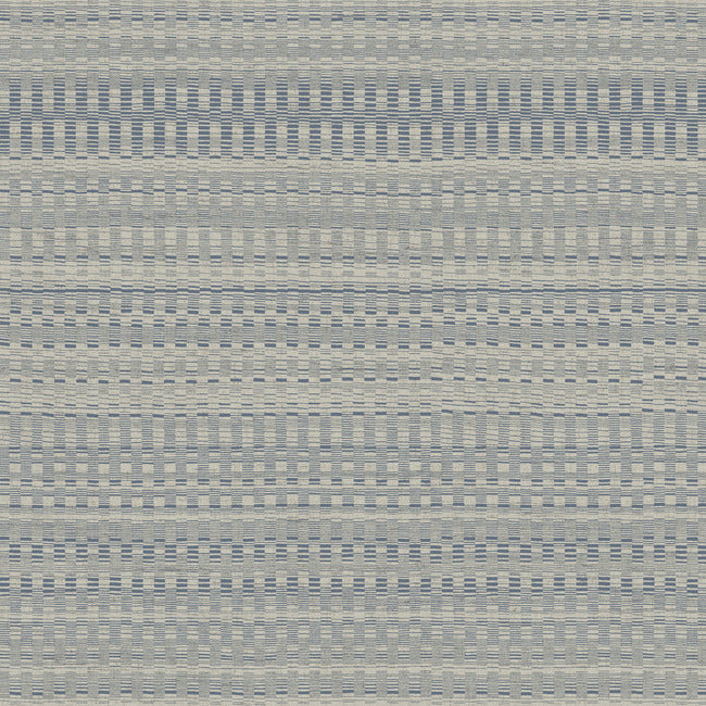 Tapestry Stitch Wallpaper Wallpaper York Wallcoverings Double Roll Navy 