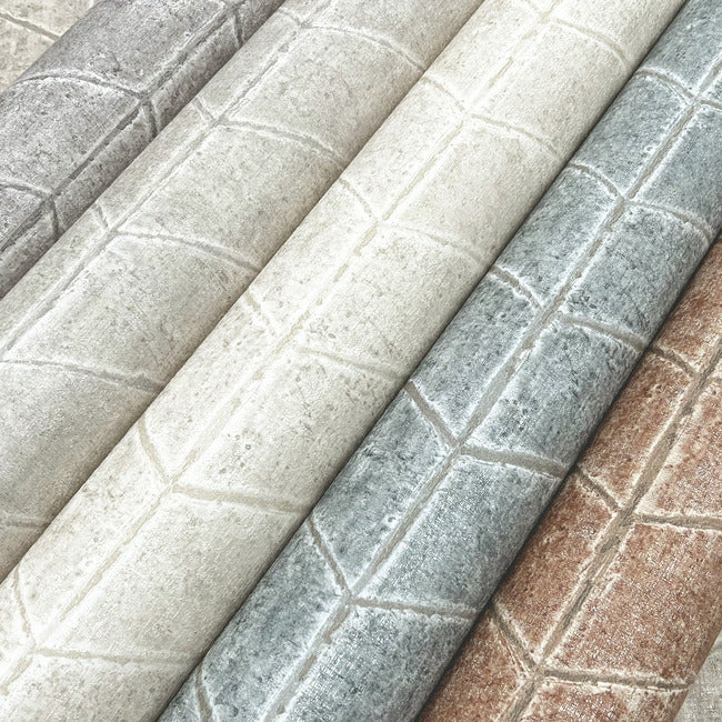 Flatiron Geometric Wallpaper Wallpaper York Wallcoverings   