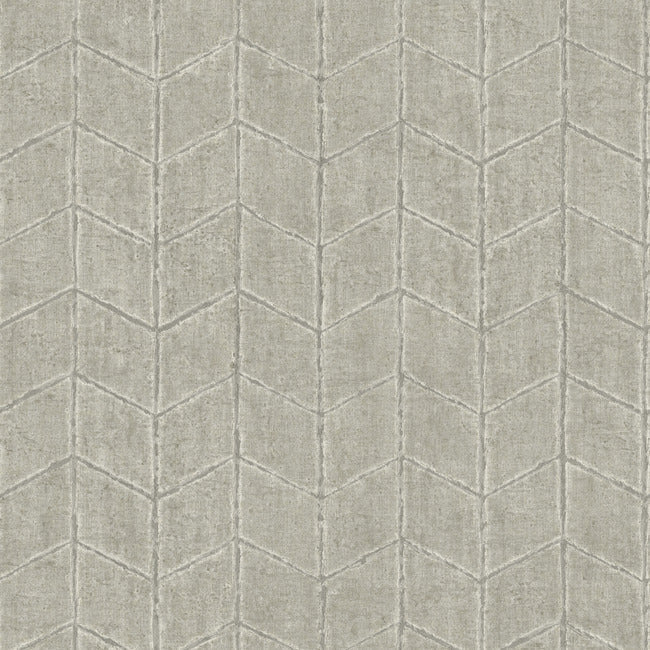 Flatiron Geometric Wallpaper Wallpaper York Wallcoverings Double Roll Cement 