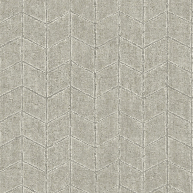 Flatiron Geometric Wallpaper Wallpaper York Wallcoverings Double Roll Cement 