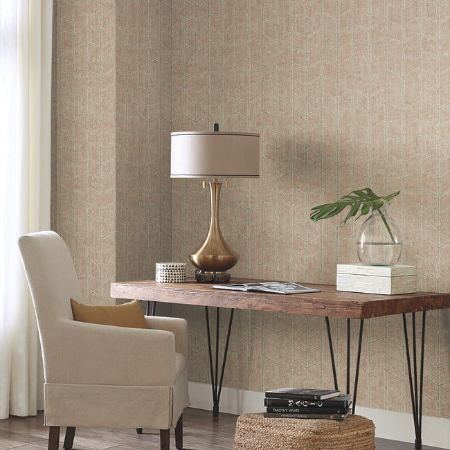 Flatiron Geometric Wallpaper Wallpaper York Wallcoverings   