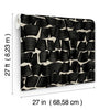 Brushed Ink Wallpaper Wallpaper York Wallcoverings   