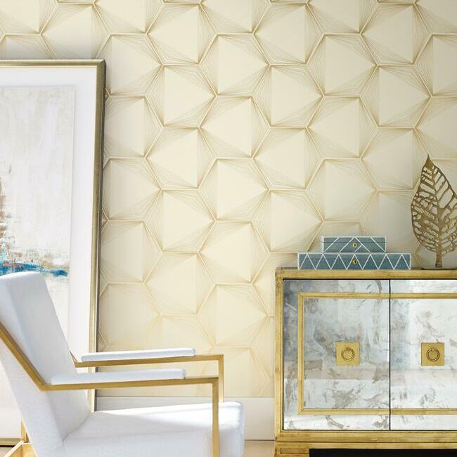 Honeycomb Wallpaper Wallpaper Candice Olson   