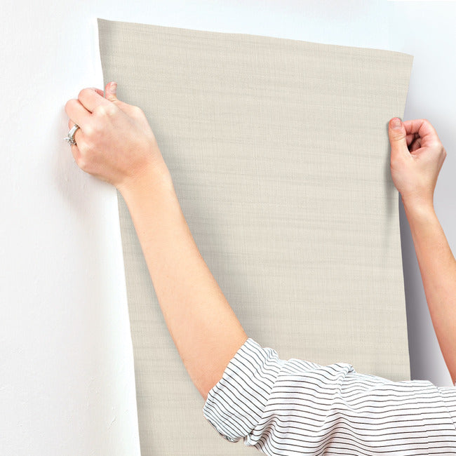 Washed Linen Wallpaper Wallpaper Magnolia Home   