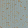 Perfect Petals Wallpaper Wallpaper Candice Olson Double Roll Blue/Antique Gold 