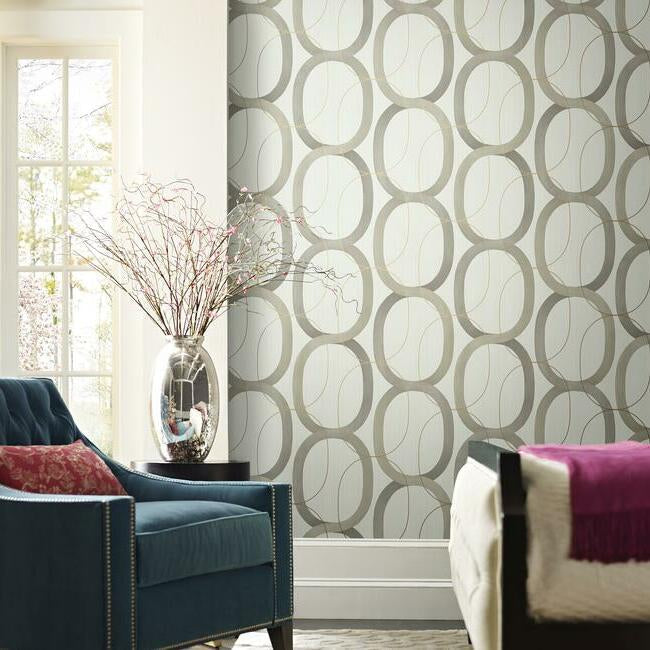 Interlock Wallpaper Wallpaper Candice Olson   
